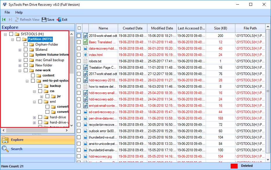 USB Drive Data Recovery Tool 11.0